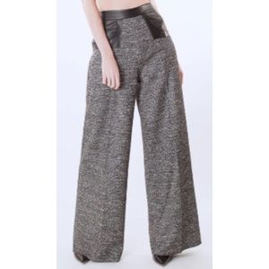 Trapeze Wool Pants